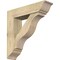 Ekena Millwork Funston Traditional Rough Sawn Bracket w/ Offset Brace, Douglas Fir, 8"W x 32"D x 32"H BKT0806X32X32FST01RDF - alternate 1